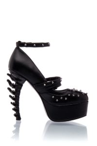 Plateu-Pumps mit Riemen – Bild 3