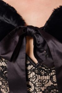 Kunstpelz Bolero – Bild 4
