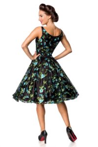 Belsira Premium Vintage Blumenkleid – Bild 3