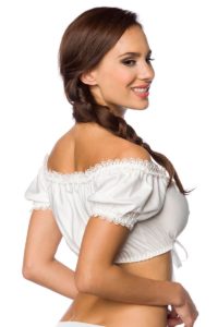 schulterfreie Dirndlbluse – Bild 3